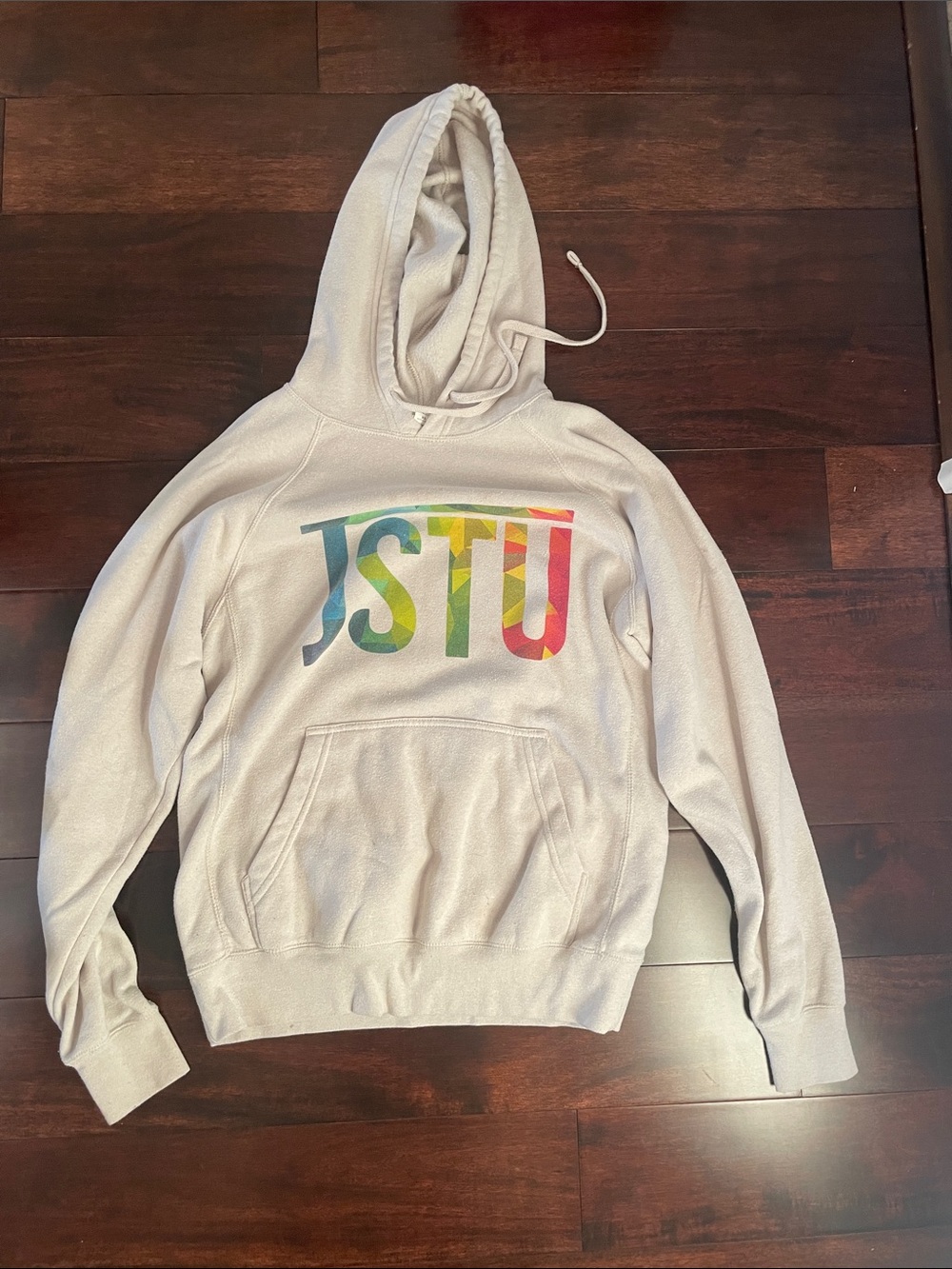 Hooded JStu sweatshirt - Beige